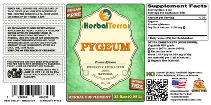Extracto líquido sin alcohol en botella de 32 oz marca Herbal Terra