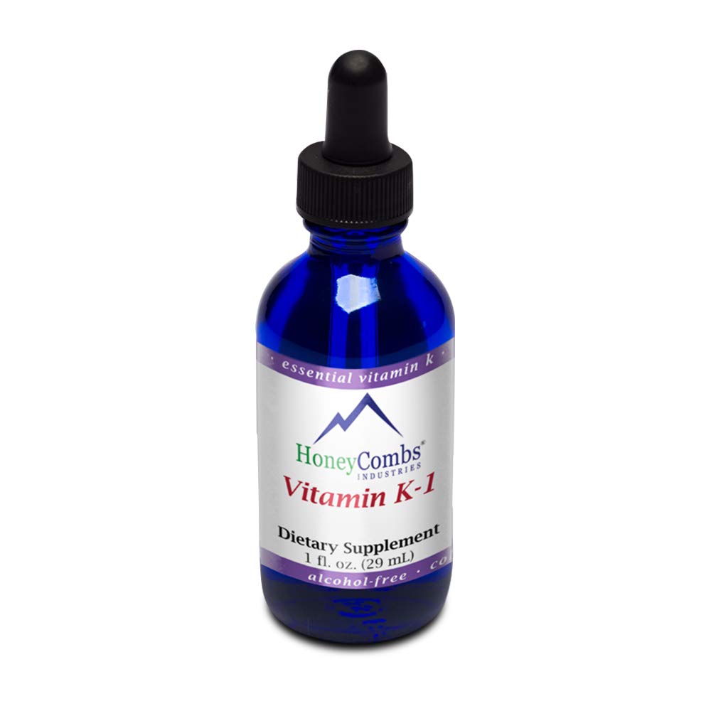 Extracto líquido vitamina K1 HoneyCombs para huesos y piel saludable