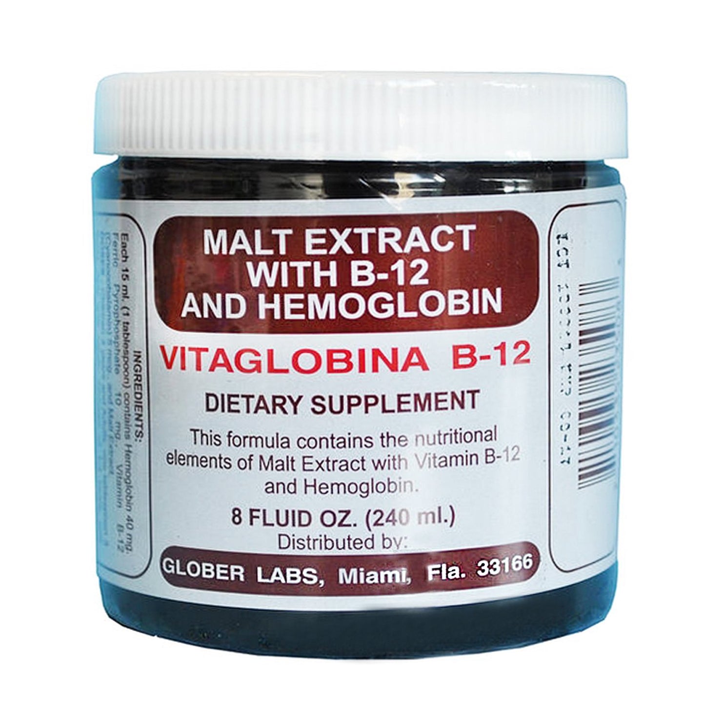 Extracto de Malta con Hemoglobina y Vitaglobina B-12 presentación NaturePlus