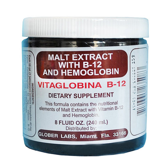 Extracto de Malta con Hemoglobina y Vitaglobina B-12 NaturePlus botella