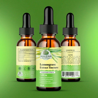 Extracto orgánico de hierba de limón Amazing Botanicals