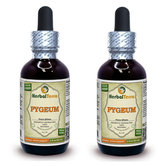 Extracto tintura Pygeum Cerezo Africano HerbalTerra 2x2 fl oz
