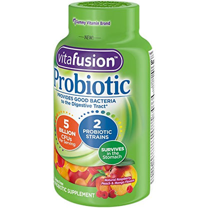 Fabricados en EE.UU., gomitas probióticas Vitafusion