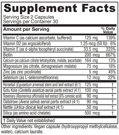 facts suplementos soporte cabello piel uñas