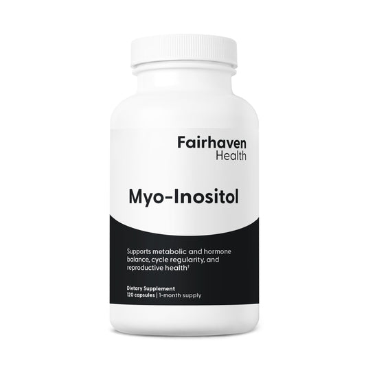 Fairhaven Health suplemento mio-inositol 120 cápsulas