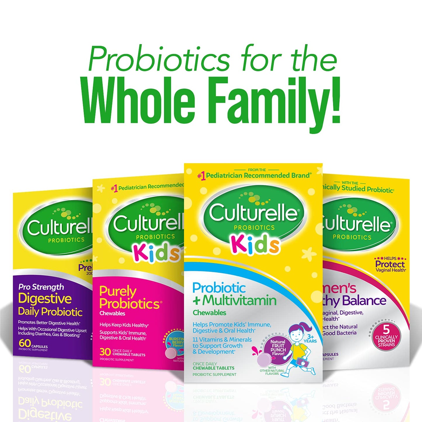 Familia completa probióticos Culturelle