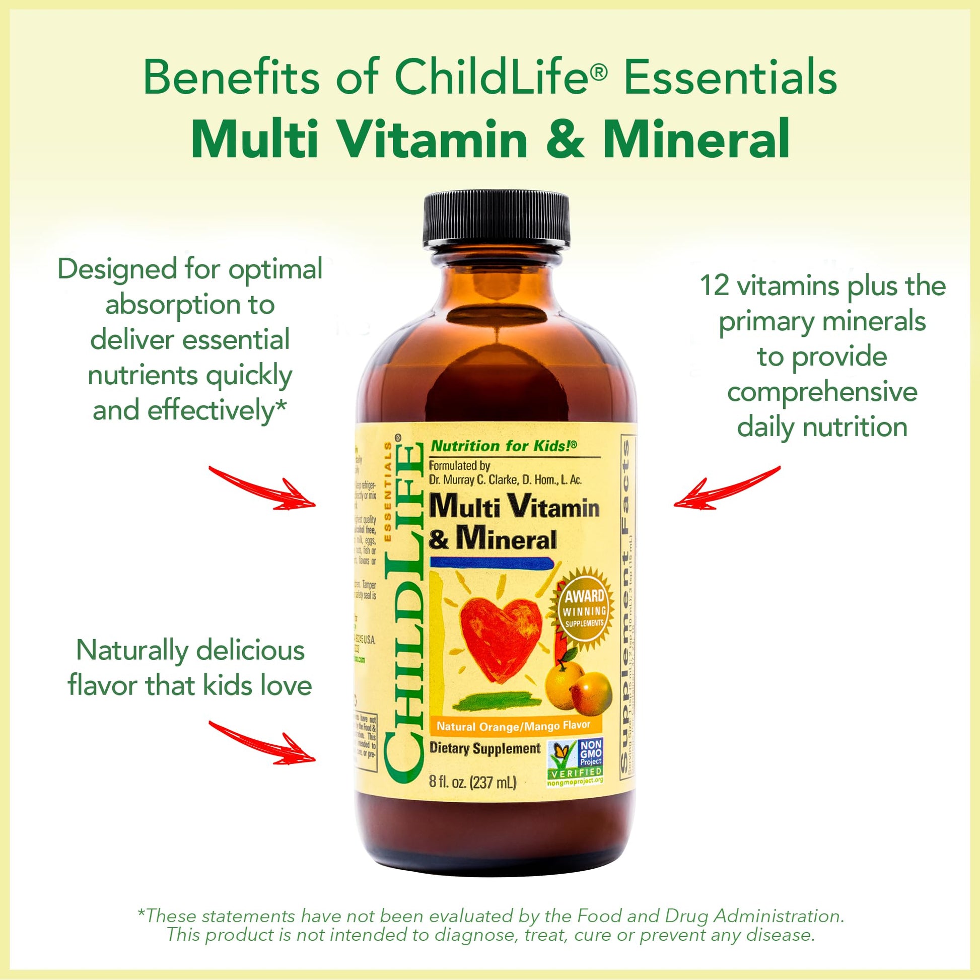 Familia disfrutando del multivitamínico Childlife