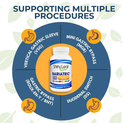 Multivitamínico favoreciendo el cuidado postbariátrico