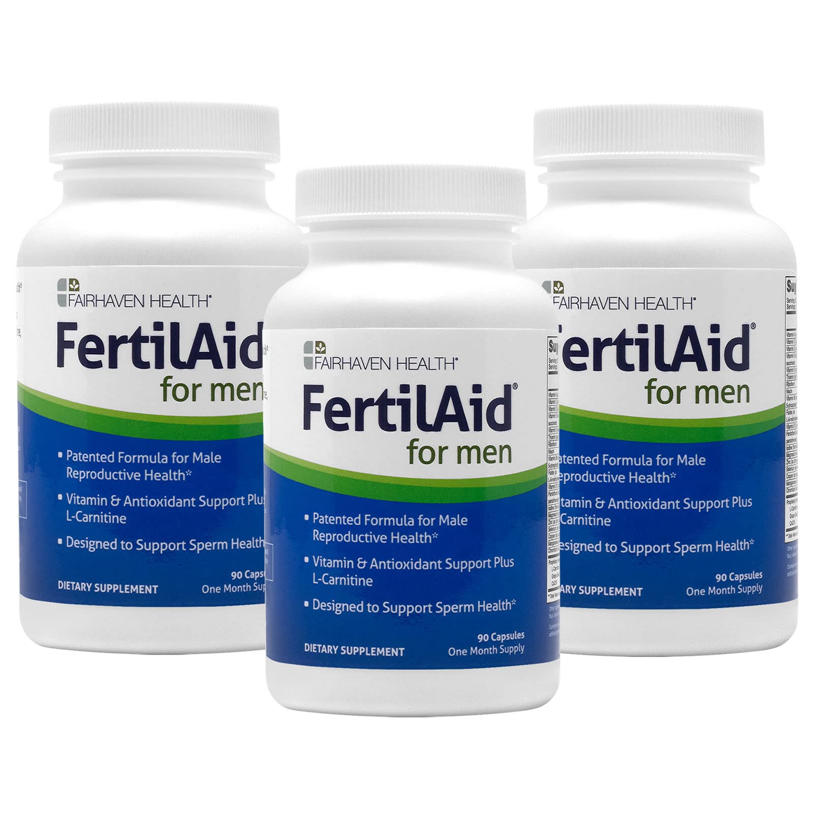 FertilAid para Hombres bote de suplemento