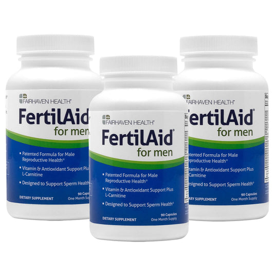 FertilAid para Hombres bote de suplemento