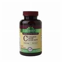 Finest Nutrition vitamina c 1000mg rosa mosqueta caja 100 caplets