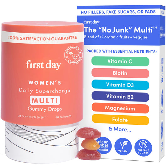 FIRST DAY Multivitaminas para Mujeres 60 Gomitas