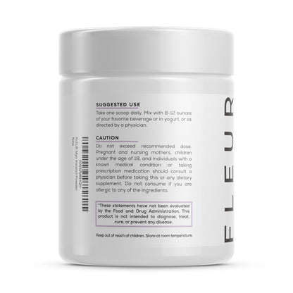 FLEUR suplementa salud hormonal y regula ciclo menstrual femenino