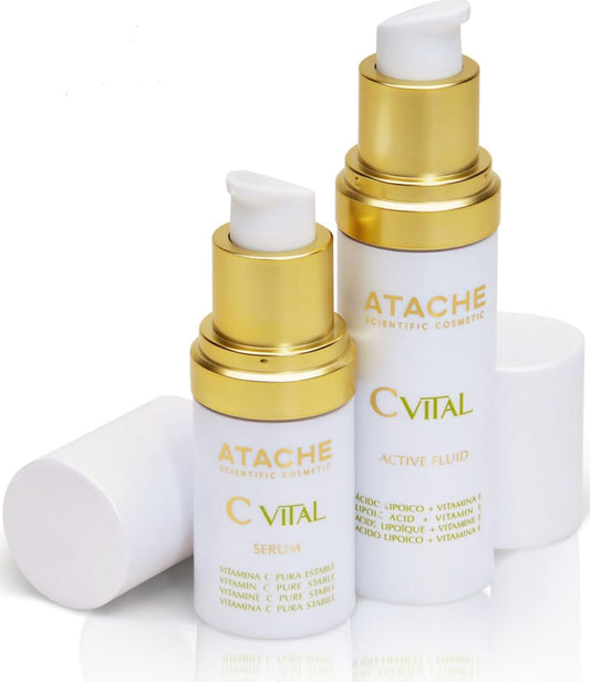 Fluido activo antioxidante con ácido lipoico y vitamina E atache