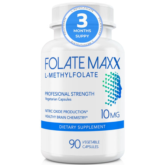 FolateMaxx L-Metilfolato 10 mg 90 cápsulas vegetarianas