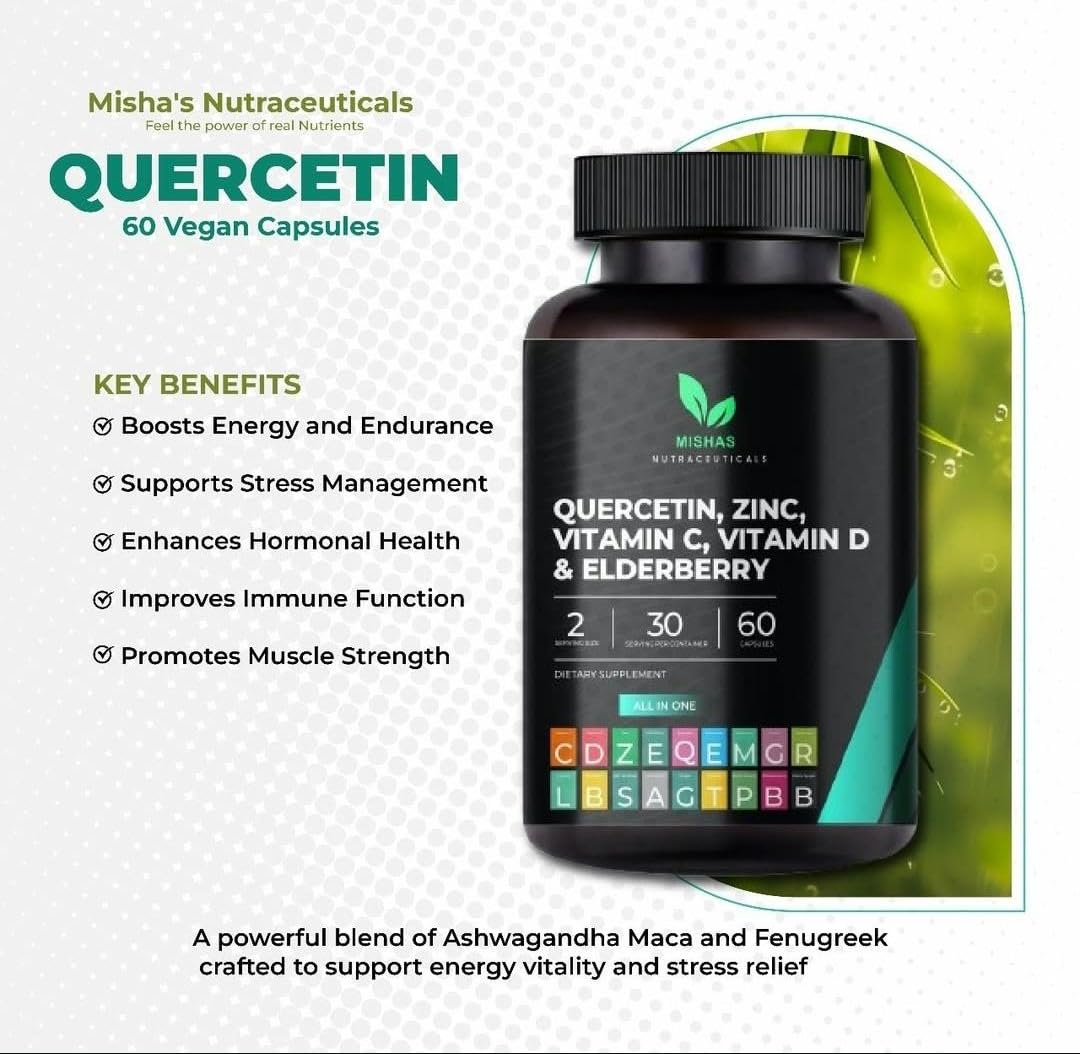 Fórmula 18 en 1 Mishas vitaminas y antioxidantes para salud