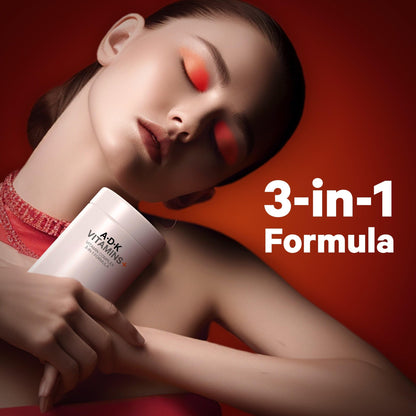 Fórmula 3 en 1 de vitaminas ADK Codeage.