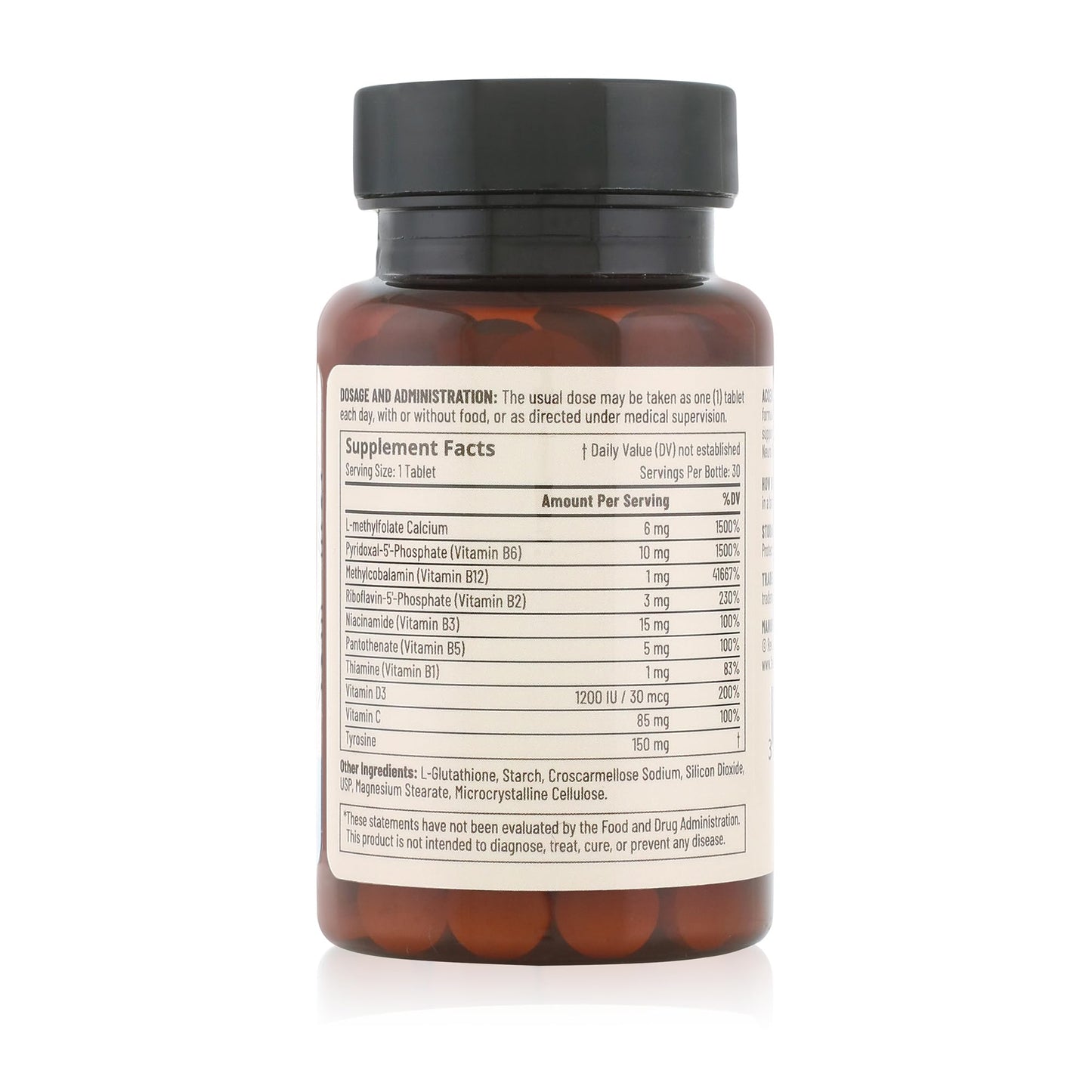 Fórmula avanzada Accentrate neuro con vitaminas B y C