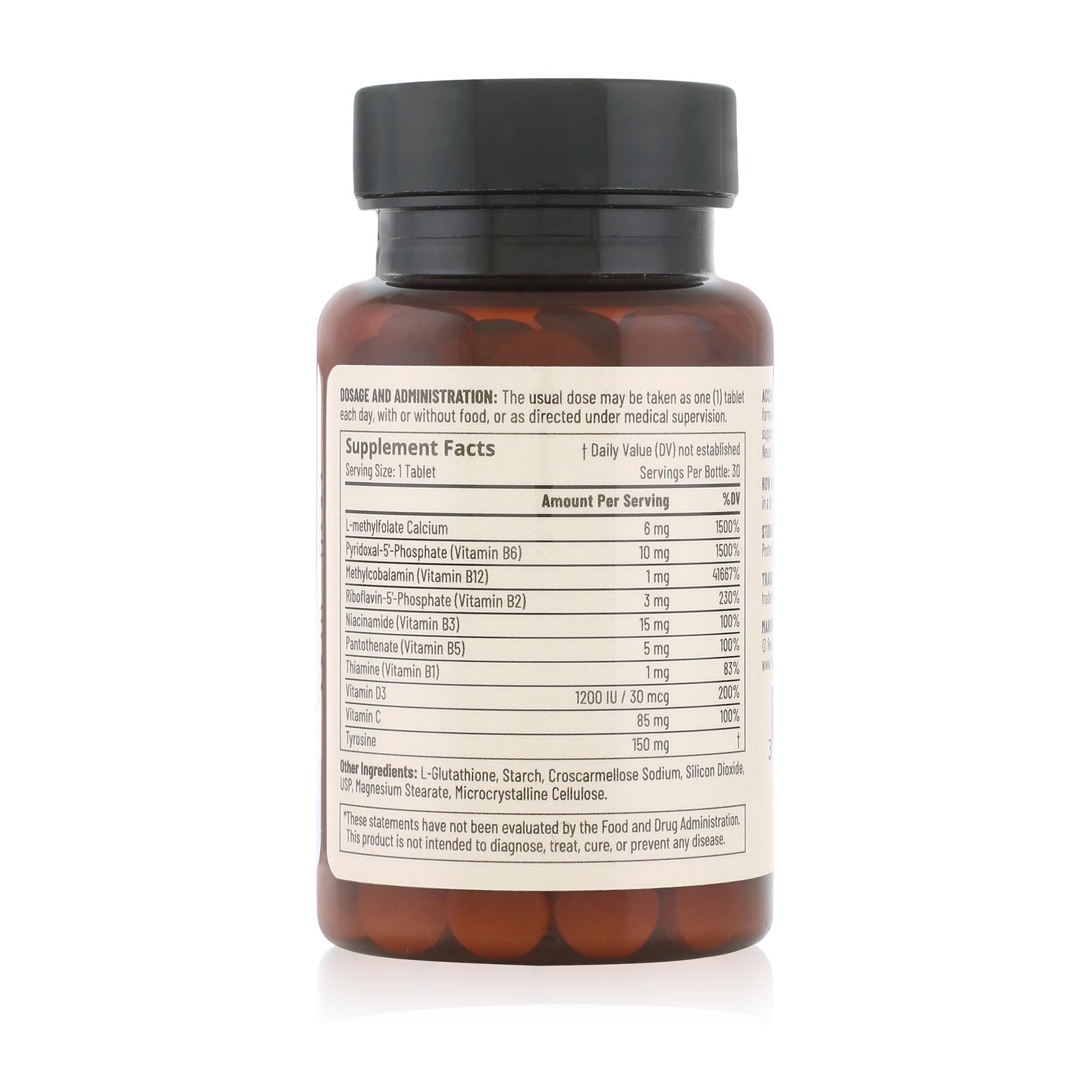Fórmula avanzada Accentrate neuro con vitaminas B y C