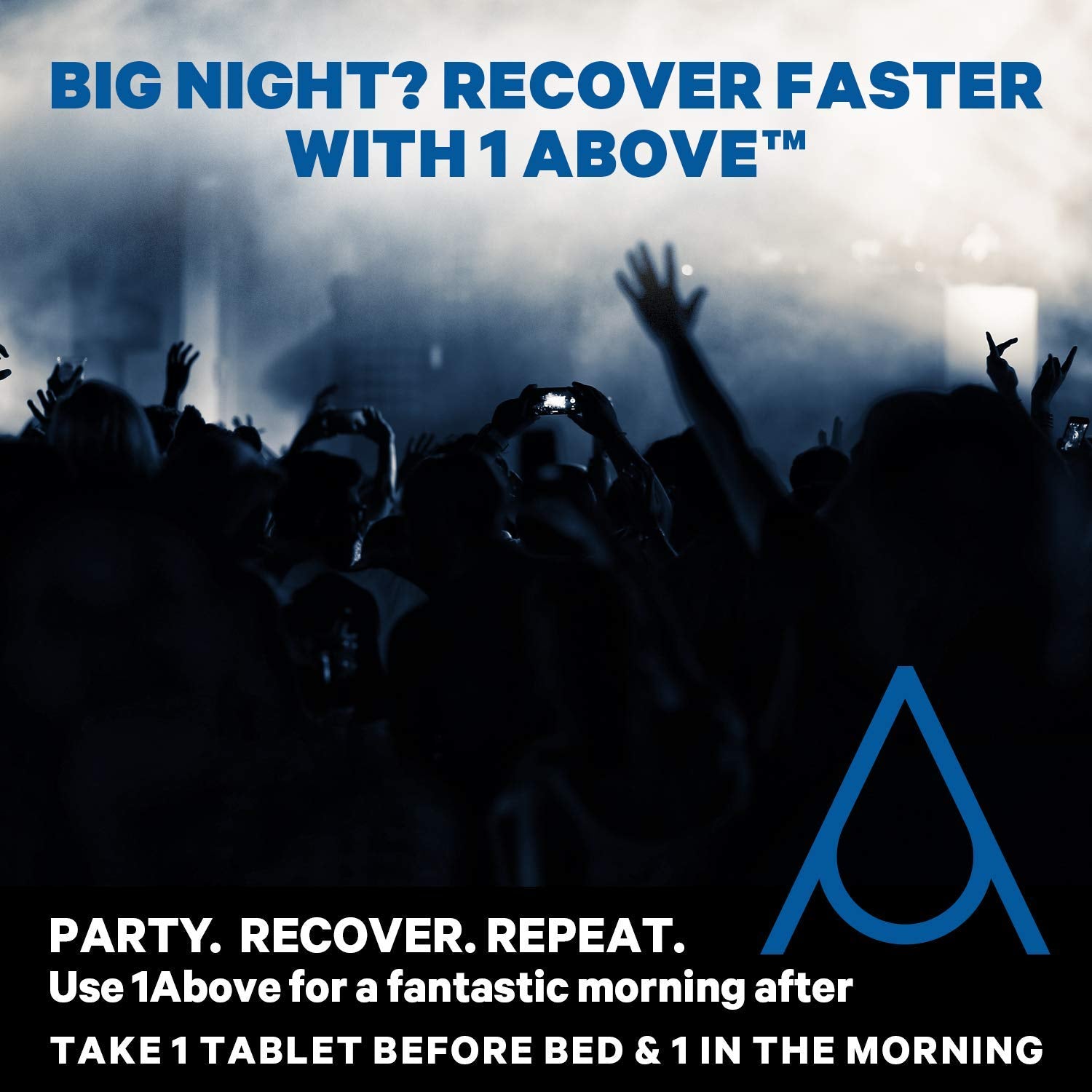 fórmula para fiestas y viajes nocturnos de 1ABOVE