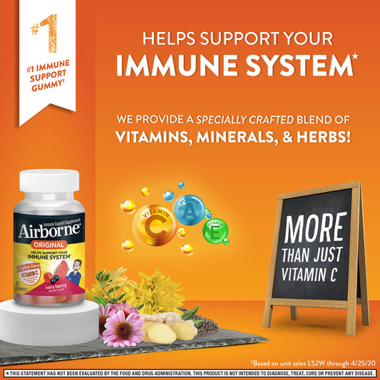 Fórmula de gomitas de vitamina C Airborne