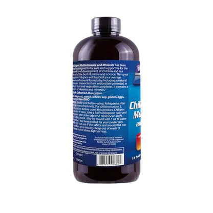Fórmula multivitamínica segura para niños