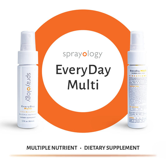 Fórmula multivitamínica Sprayology con vitaminas esenciales