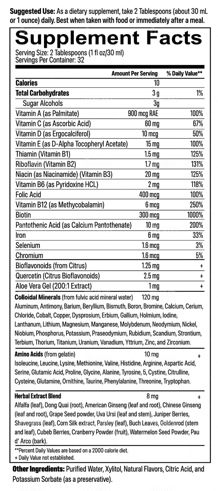fórmula nutritiva infantil con vitaminas