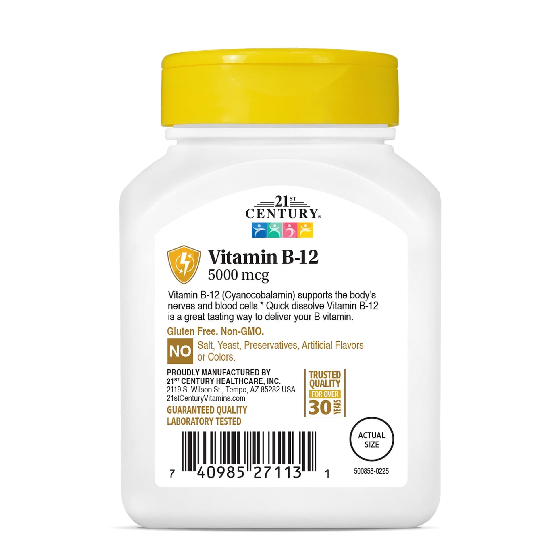 Fórmula sublingual B-12 para energía diaria