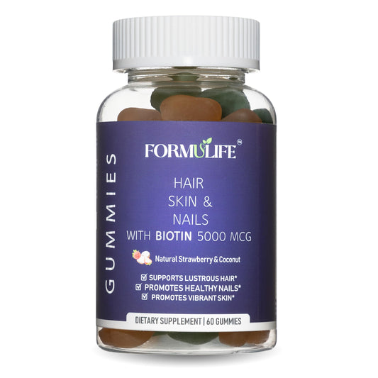 Formulife gominolas veganas para cabello piel y uñas frasco