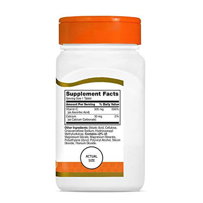 Foto tabletas vitamina c 21st century 500 mg