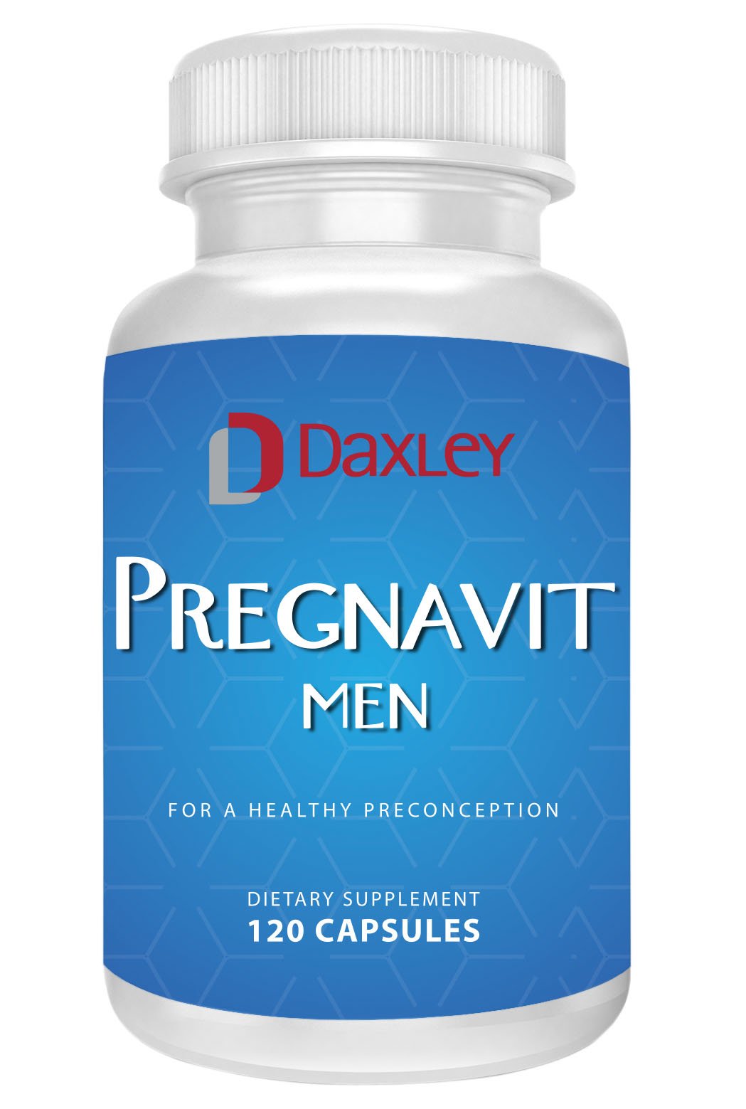 Frasco de vitaminas PREGNAVIT para hombres