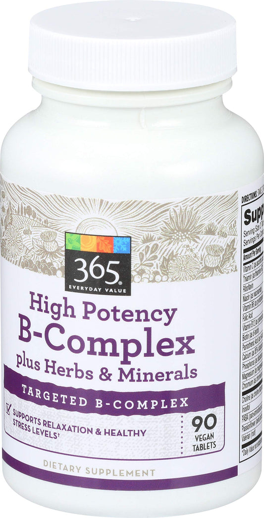 Frasco 365 Everyday Value complejo B alta potencia