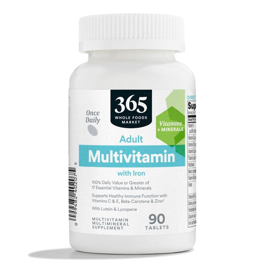 Frasco 365 by Whole Foods Market Multi One Daily 90 tabletas