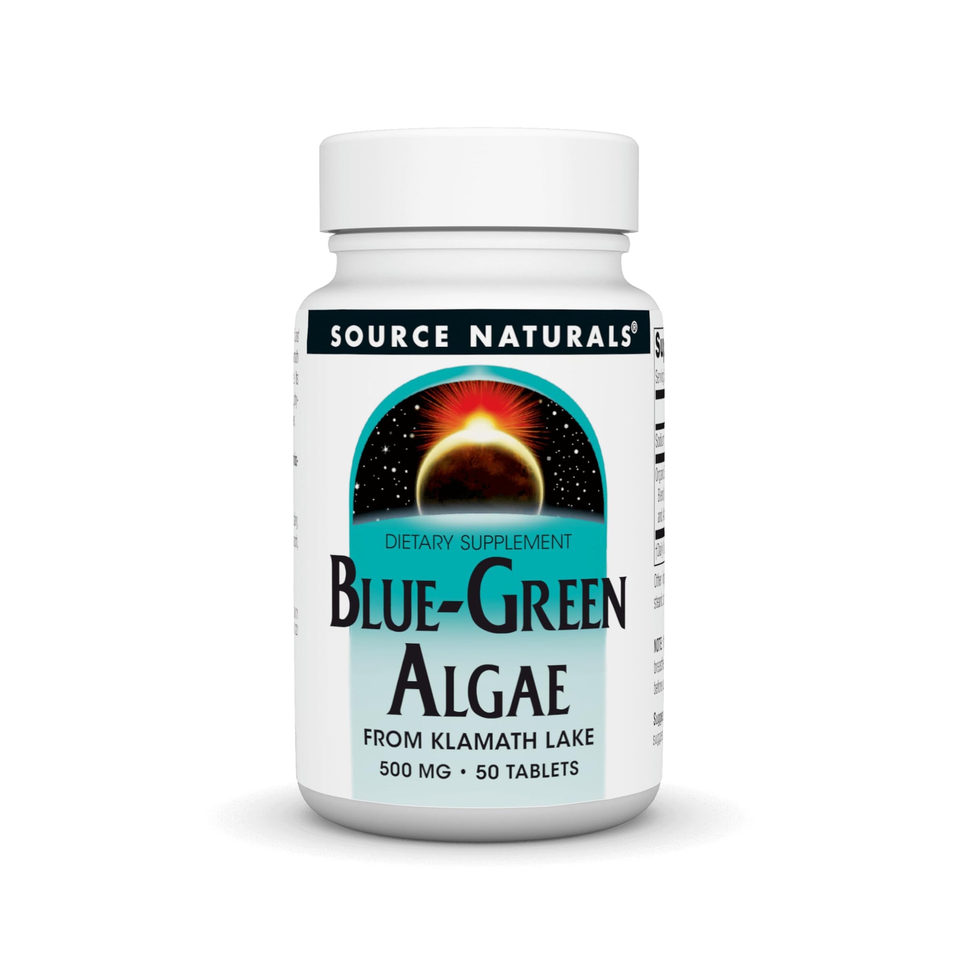 Frasco de alga azul-verde Source Naturals