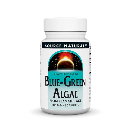 Frasco de alga azul-verde Source Naturals