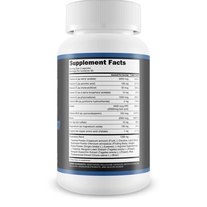 Frasco Alpha Blood Flow para mejorar circulación y energía