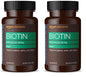 Frasco Amazon Elements biotina vegana 5000 mcg 130 cápsulas