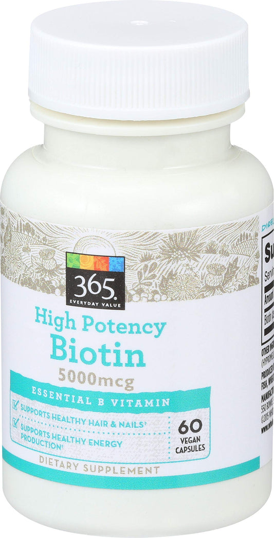 Frasco Biotina Alta Potencia 365 Everyday Value