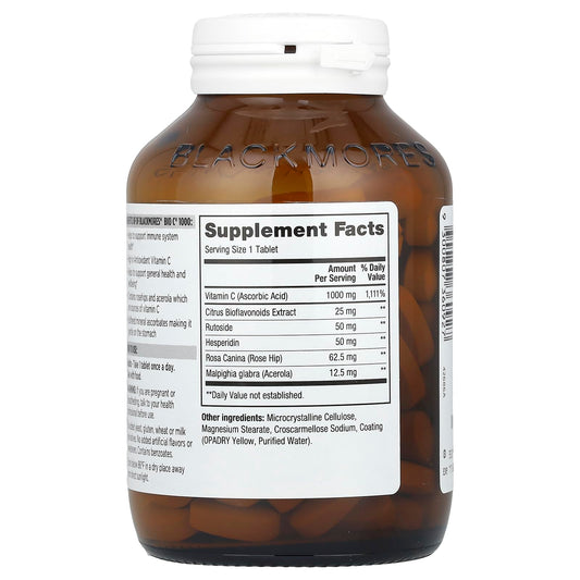 Frasco de Blackmores Bio C 1000 150 tabletas