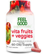 Frasco de cápsulas Vita Frutas y Verduras FeelGood Superfoods