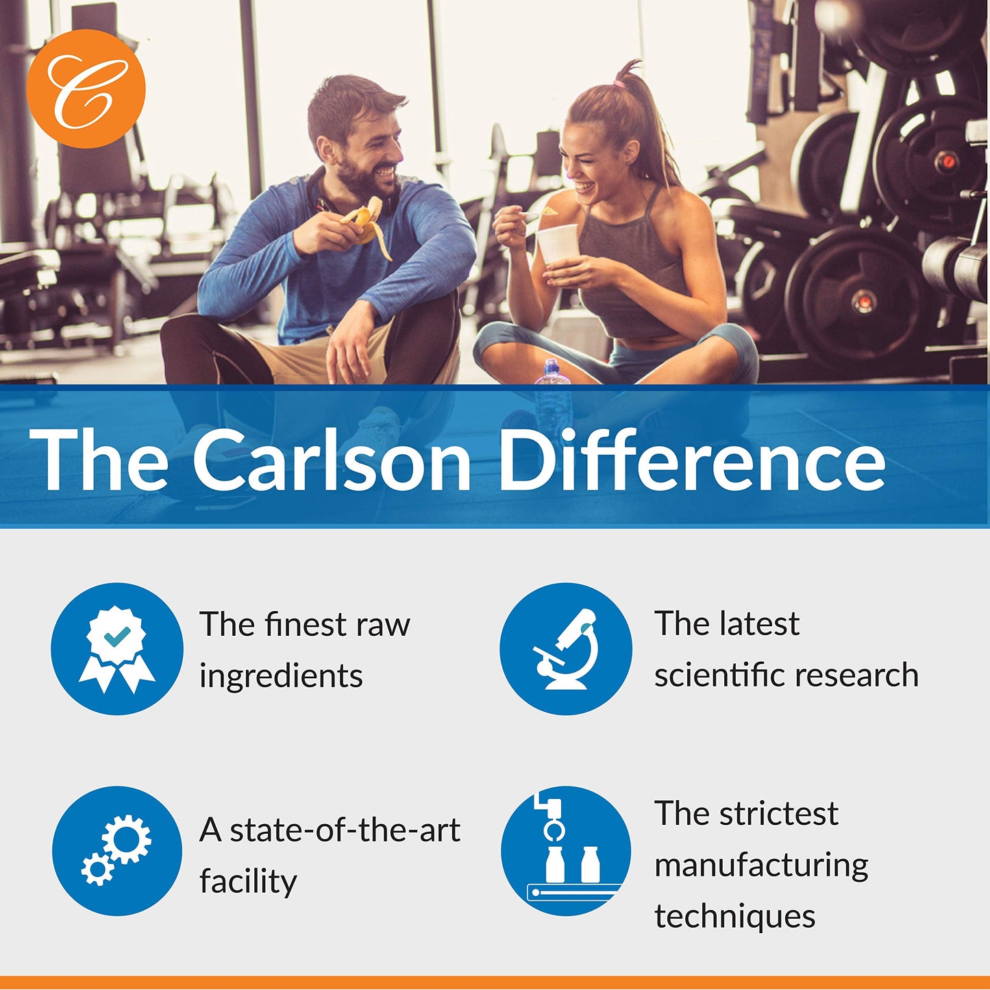 Frasco Carlson Super-C Complex vitamina c