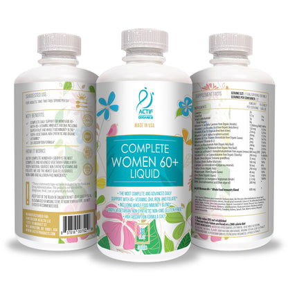 Vista completa del frasco multivitamínico ACTIF