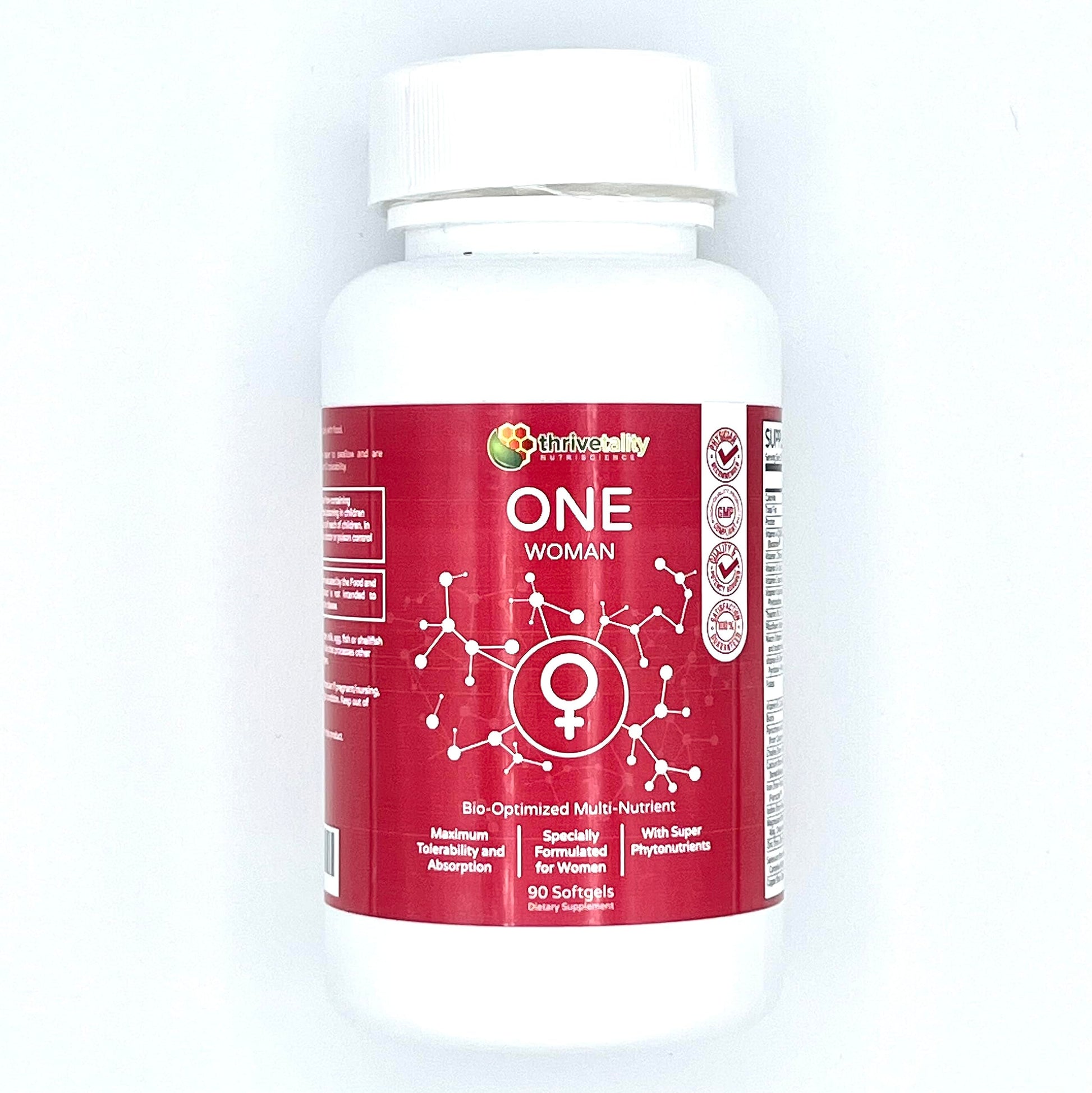 Frasco completo del ONE Woman multinutrientes