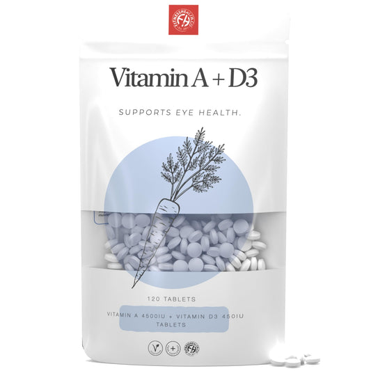 Frasco Fitness Health Vitamina A 10000IU 120 tabletas