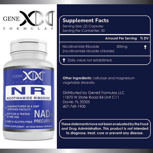 Frasco Genex Formulas NR 60 cápsulas