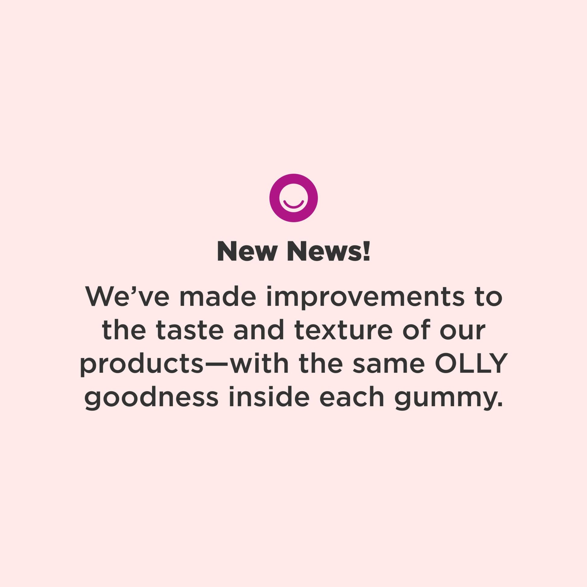 Frasco de gomitas multivitaminas Olly para adolescentes