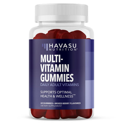 Frasco de gomitas multivitamínicas de Havasu Nutrition