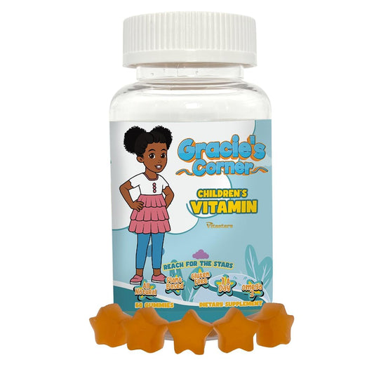 Frasco de gomitas multivitamínicas Vitastars para niños