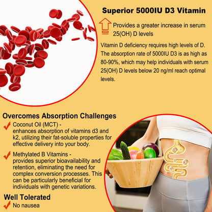 Frasco gomitas neviss vitamina d3 5000 ui k2 120 mcg